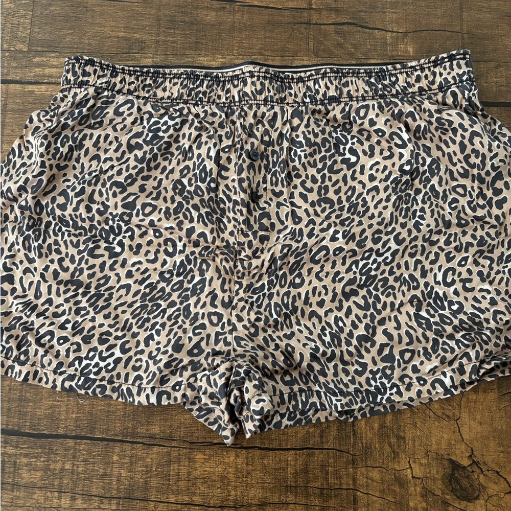 Pink Pajama Shorts